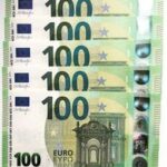 Counterfeit 100 Euros