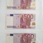 Counterfeit 500 Euros